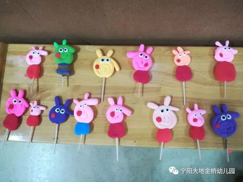 宁阳大地金桥幼儿园春节系列活动之五 年货铺子商品创作