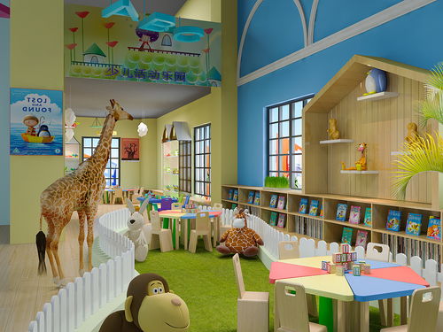 幼儿园设计 儿童教育空间设计 早教教室设计